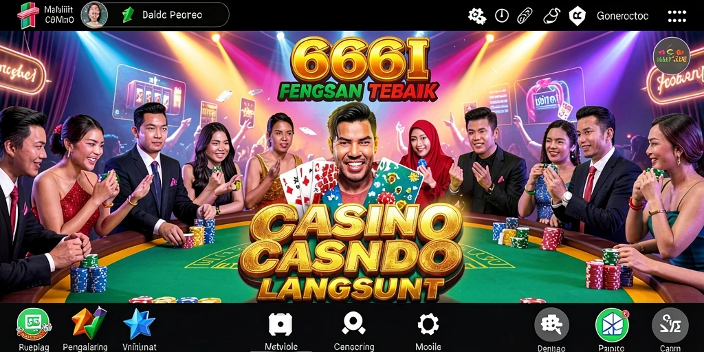 Gameplay Live Casino yang menarik dan interaktif.