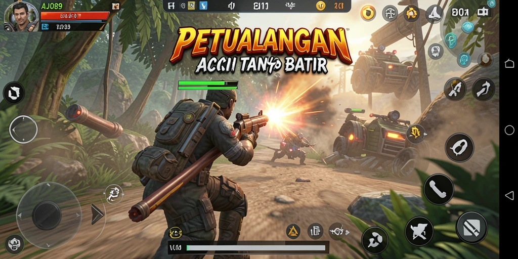 Gameplay seru dan mendebarkan dalam AJO89.