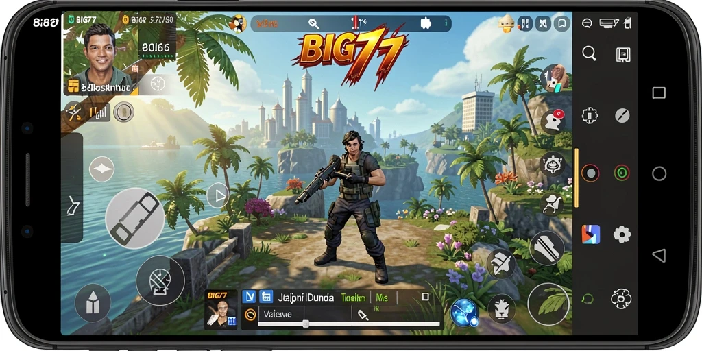 Tangkap aksi seru dari gameplay Open World BIG77.