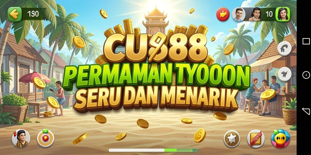 Tampilan gameplay CU888 yang menampilkan strategi Tycoon yang mendebarkan.