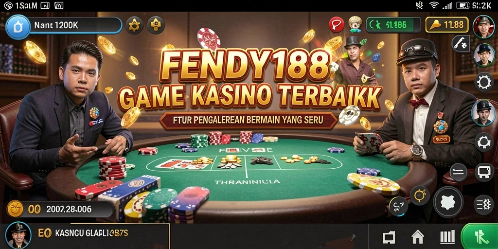 Tampilan utama game Kasino FENDY188 yang menarik perhatian.