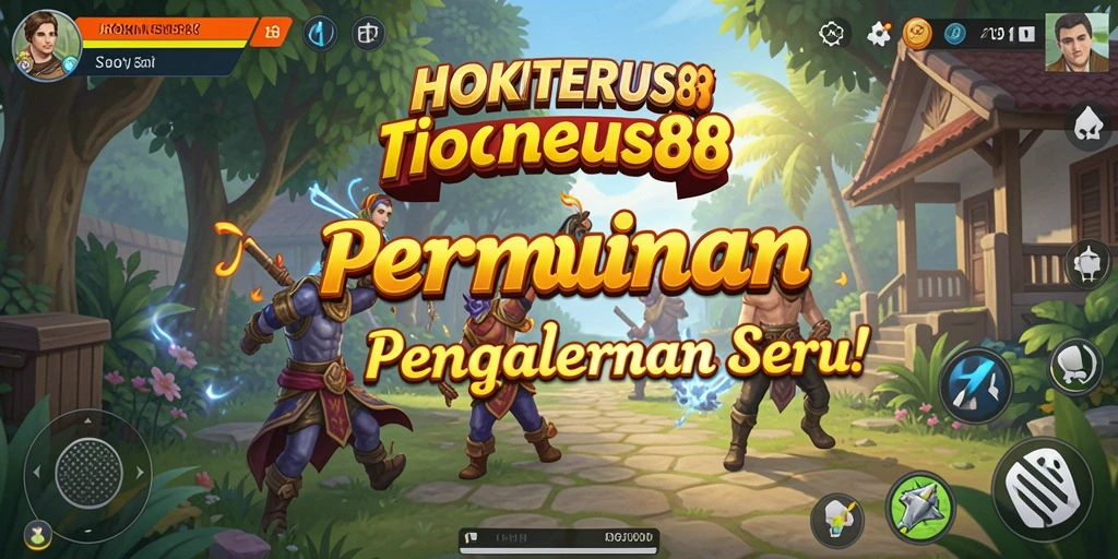 Tampilan permainan HOKITERUS88 yang menarik dan penuh aksi.