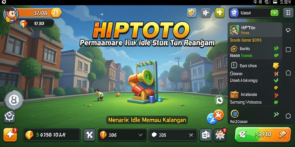 Tampilan gameplay HPTOTO yang adiktif dan menarik.