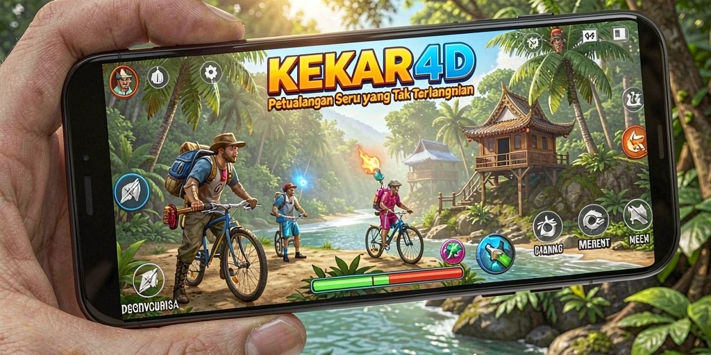 Tampilan gameplay <strong>KEKAR4D</strong> dengan aksi pertarungan yang intens.
