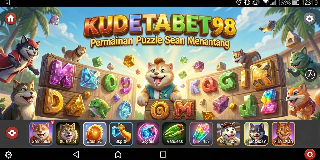 Tampilan gameplay menantang dari KUDETABET98 yang menarik.