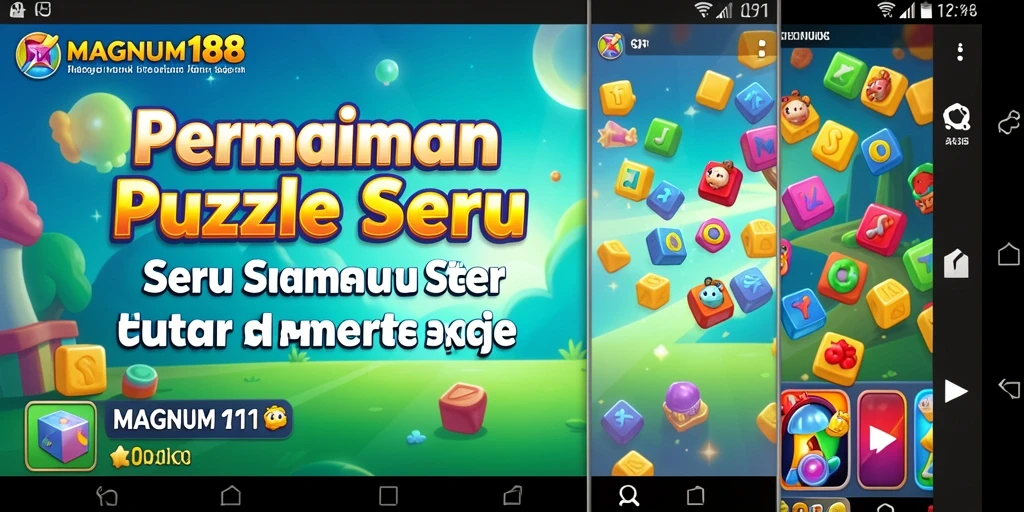 Tangkapan layar gameplay MAGNUM188 yang menunjukkan suasana menantang dalam permainan Puzzle.