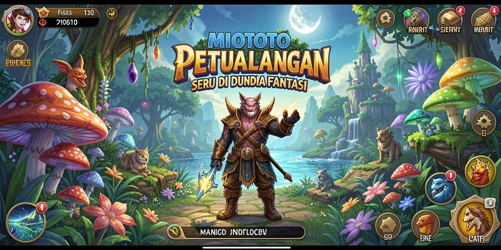 Gameplay seru dan menantang di dunia petualangan MIOTOTO.