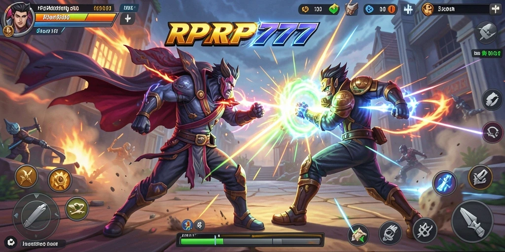 Gameplay RPRP777 yang mendebarkan dan penuh aksi.