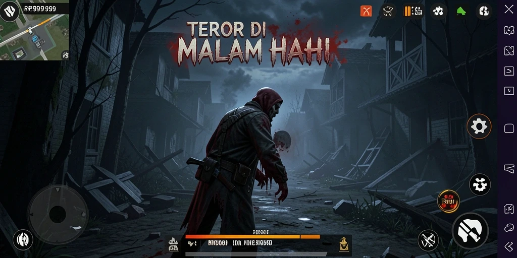 Tangkapan layar gameplay yang mencekam dari RR999.