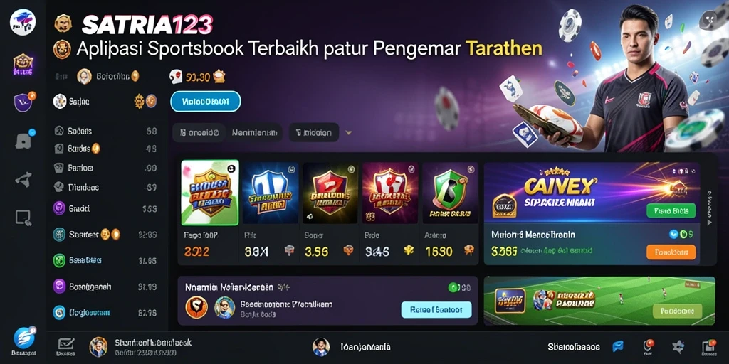 Tampilan menarik dari gameplay SATRIA123 yang menggugah semangat taruhan.