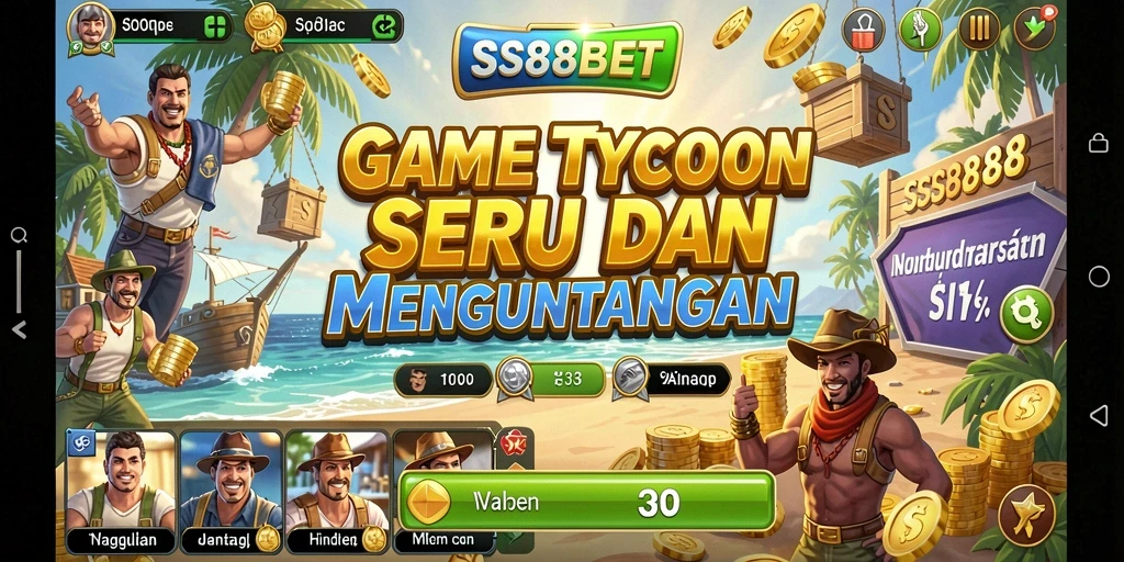Gameplay SS88BET yang menarik dan menantang bagi para penggemar Tycoon.